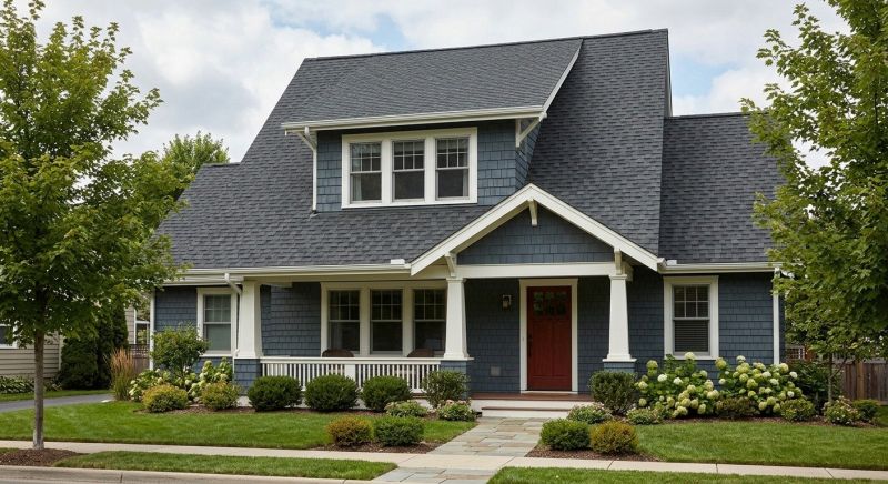 A Frame Roof Installation in Cherokee County, GA
