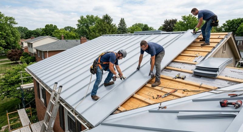 Aluminum Roof Construction in Cherokee County, GA