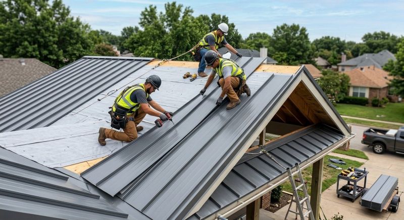 Aluminum Roof Installation in Alpharetta, GA