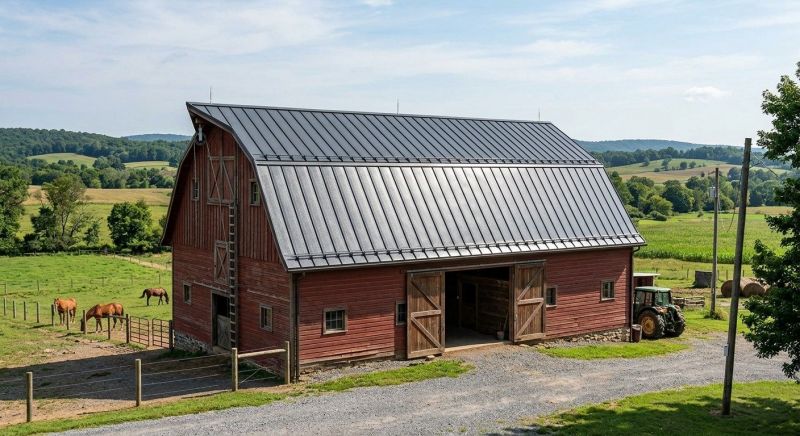 Barn Roof Replacement in Suwanee, GA