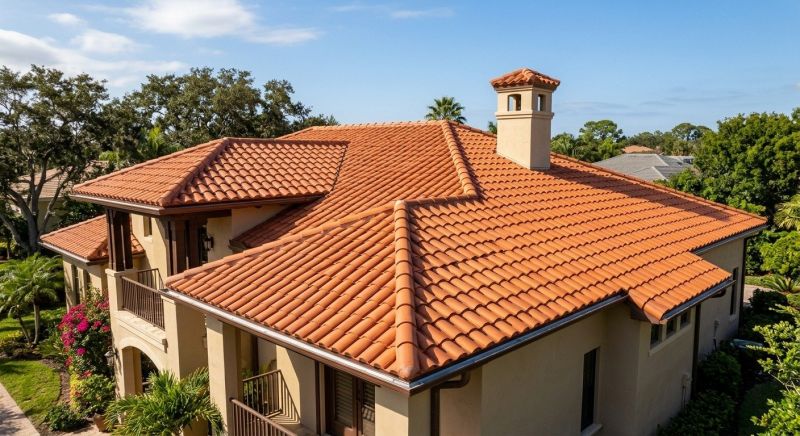 Barrel Tile Roof Installation in Cherokee County, GA