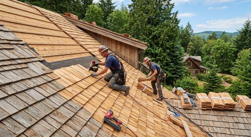Cedar Roof Installation in Bartow County, GA