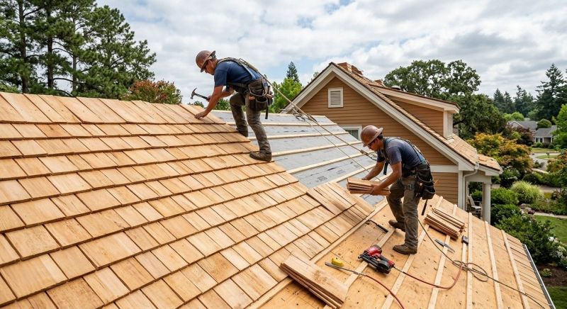 Cedar Roof Installation in Cobb County, GA