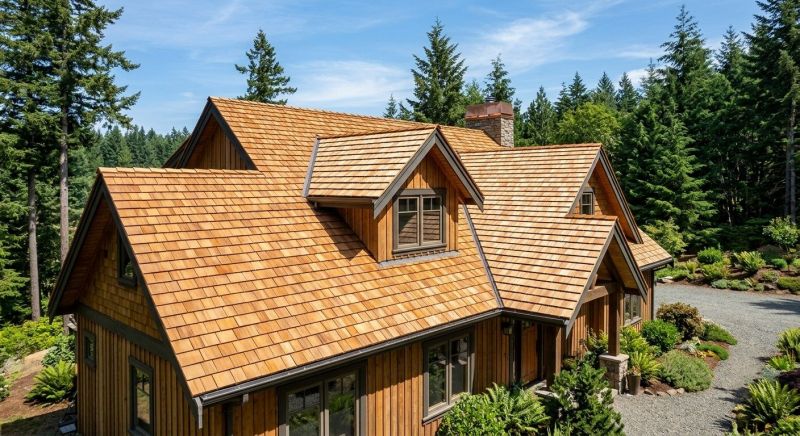 Cedar Roof Installation in Jasper, GA