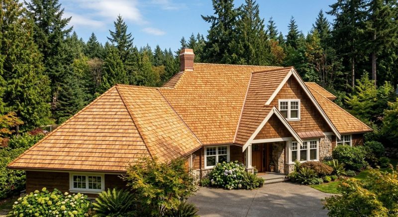 Cedar Roof Installation in Marietta, GA
