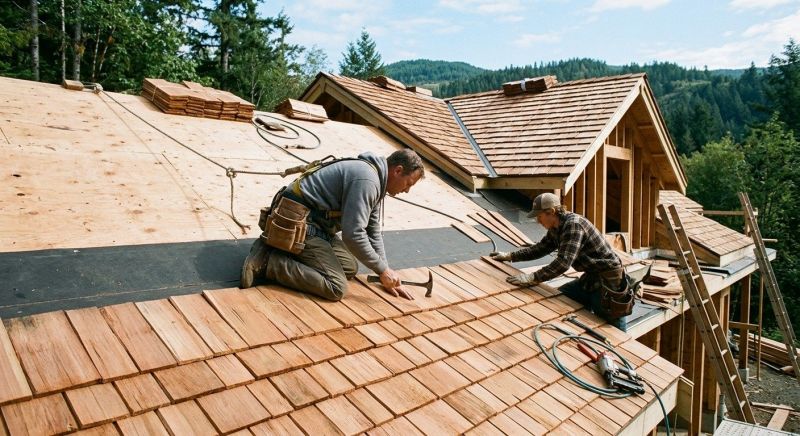Cedar Roof Installation in Roswell, GA
