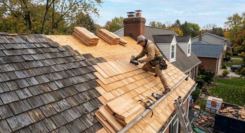 Cedar Roof Replacement in Cumming, GA