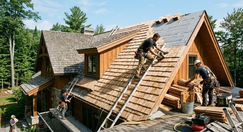 Cedar Roof Replacement in Cherokee County, GA