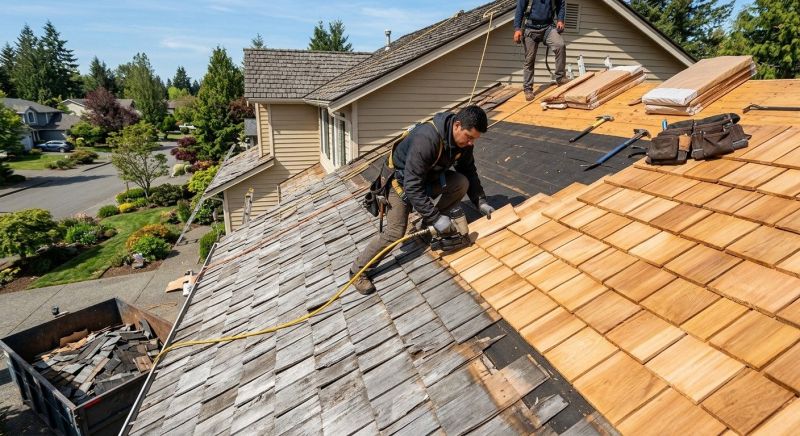 Cedar Roof Replacement in Mableton, GA