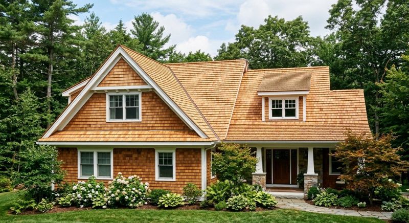 Cedar Shake Roof Construction in Duluth, GA