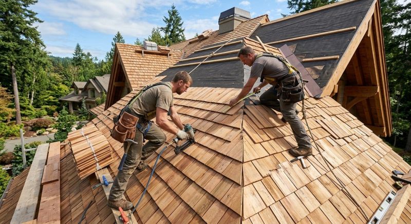 Cedar Shake Roof Construction in Duluth, GA