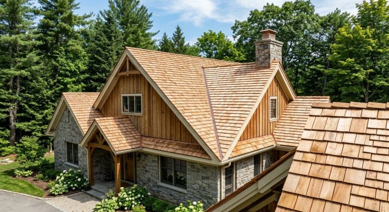 Cedar Shake Roof Construction in Pickens County, GA
