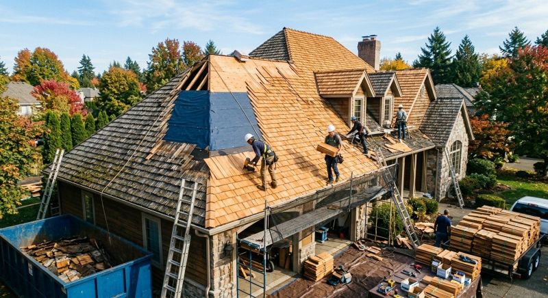 Cedar Shingles Replacement in Hiram, GA