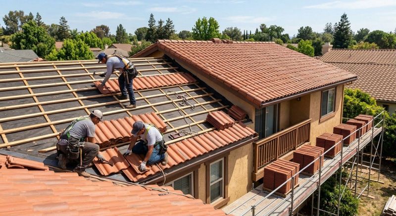 Clay Tile Roofing Installation in Cherokee County, GA