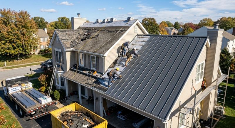 Copper Roof Replacement in Cherokee County, GA