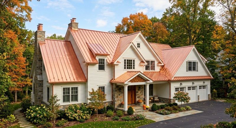 Copper Roof Replacement in Cherokee County, GA