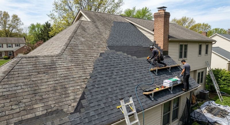 Damaged Roof Replacement in Cobb County, GA