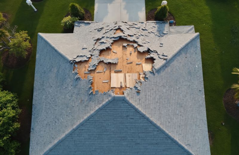Damaged Roof Replacement in Cherokee County, GA