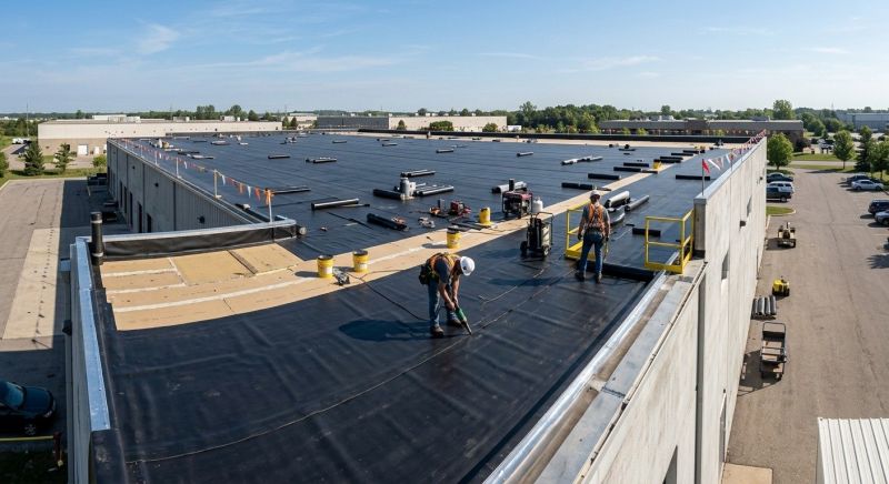 Flat Roof Installation in Alpharetta, GA
