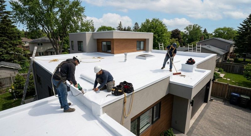 Flat Roof Installation in Cobb County, GA