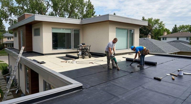 Flat Roof Installation in Kennesaw, GA