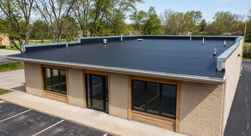 Flat Roof Installation in Suwanee, GA