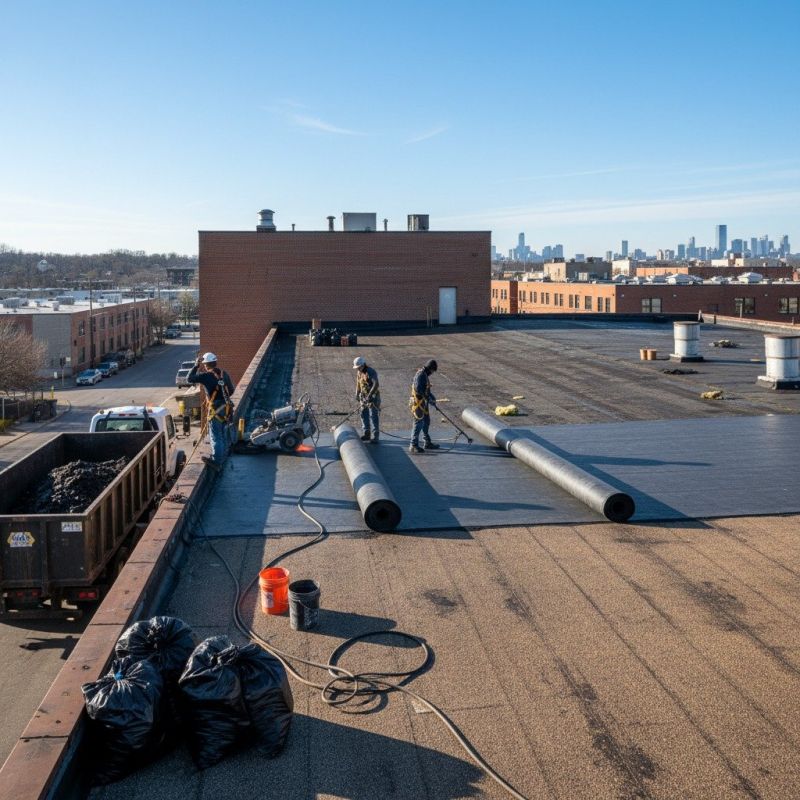 Flat Roof Replacement in Duluth, GA