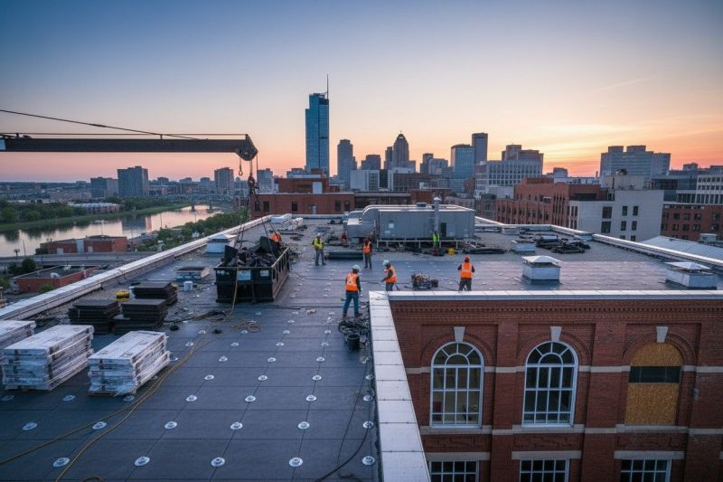 Flat Roof Replacement in Kennesaw, GA