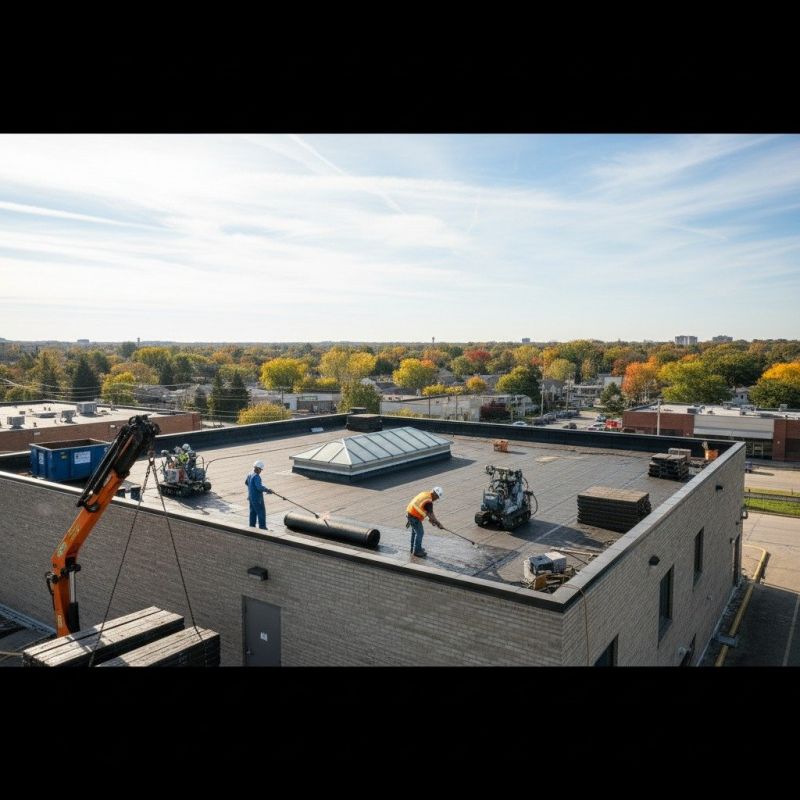 Flat Roof Replacement in Pickens County, GA