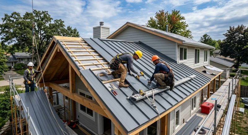 Sheet Roofing Installation in Buford, GA