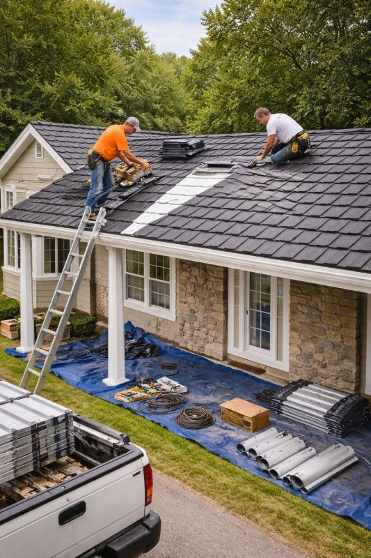 Sheet Roofing Installation in Cumming, GA