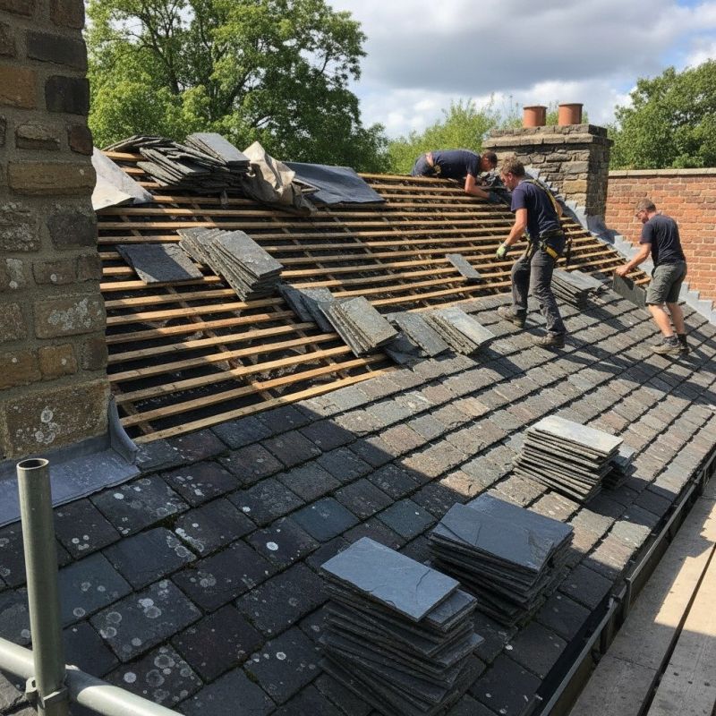 Slate Roof Replacement in Cumming, GA