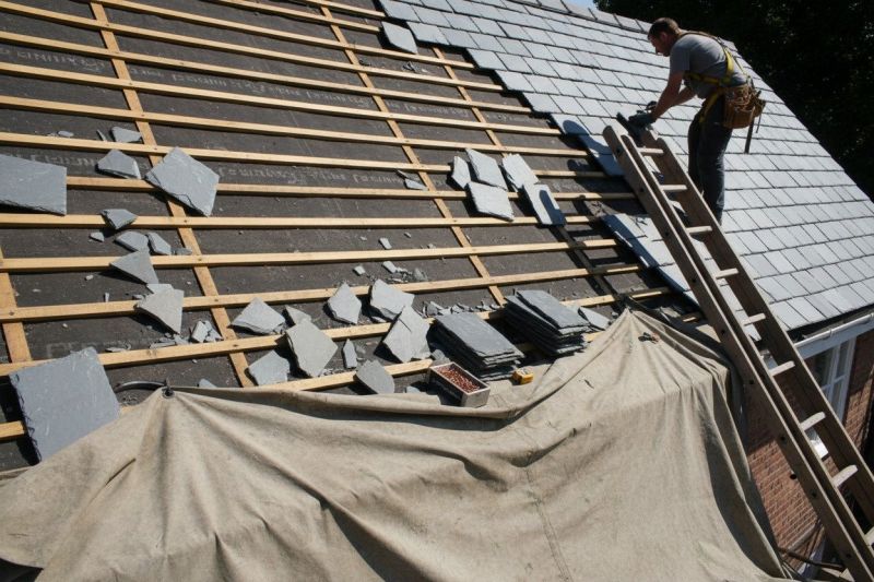 Slate Roof Replacement in Marietta, GA