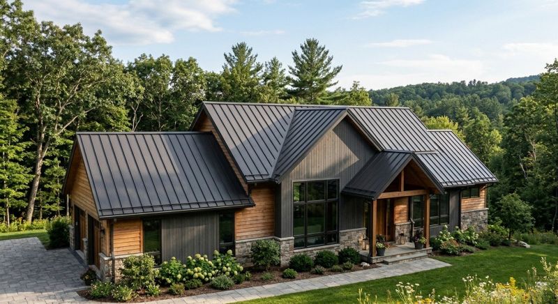 Steel Roof Replacement in Cherokee County, GA