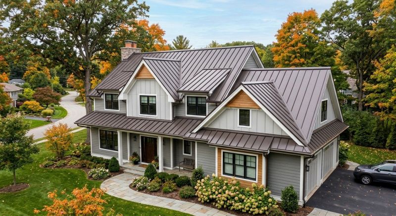 Steel Roof Replacement in Suwanee, GA