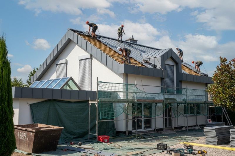 Steel Roof Replacement in Woodstock, GA