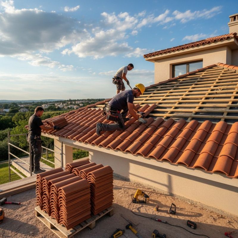 Tile Roof Replacement in Bartow County, GA