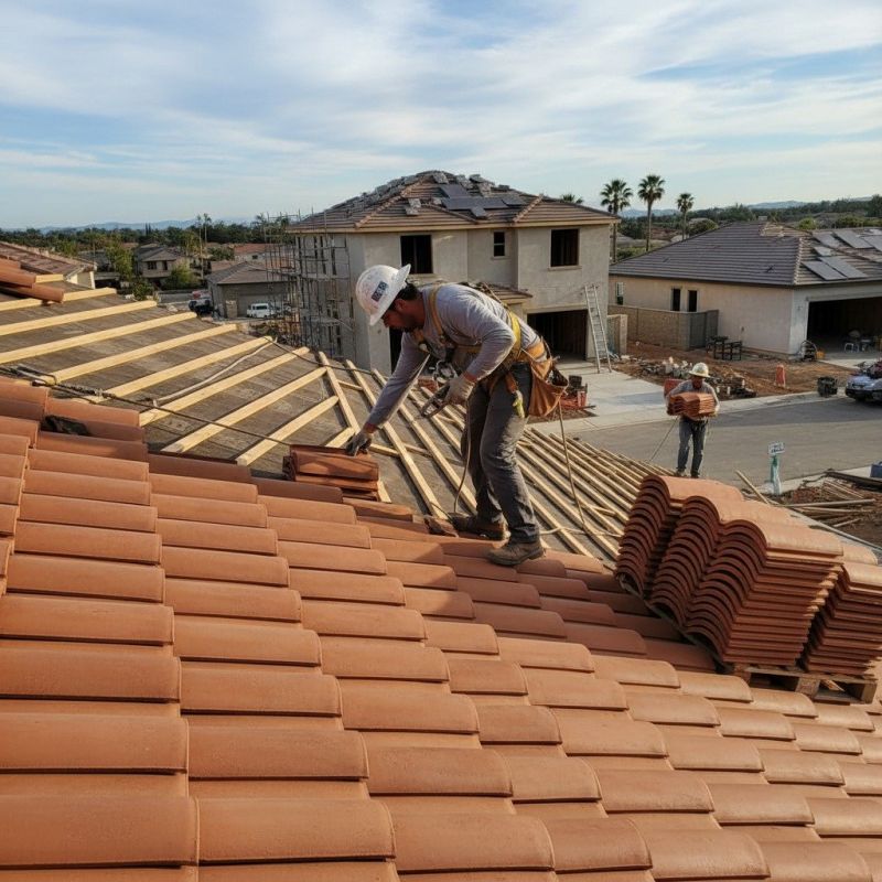 Tile Roof Replacement in Roswell, GA