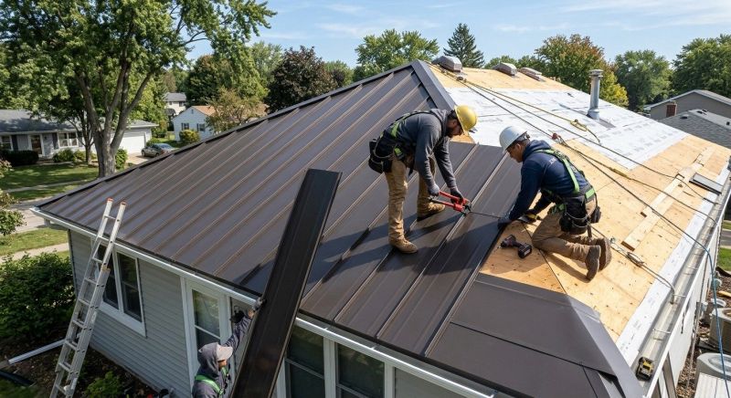 Tin Roof Installation in Woodstock, GA