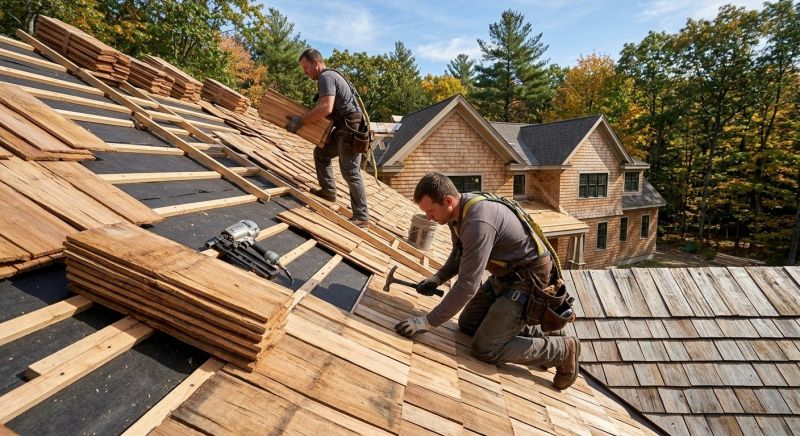 Wood Roofing Installation in Cherokee County, GA