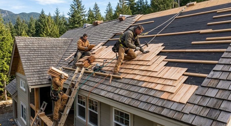 Wood Roofing Installation in Cherokee County, GA