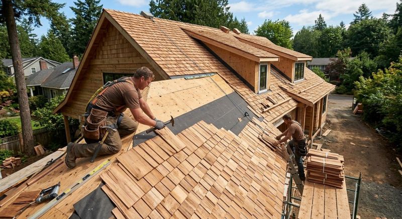 Wood Roofing Installation in Tucker, GA